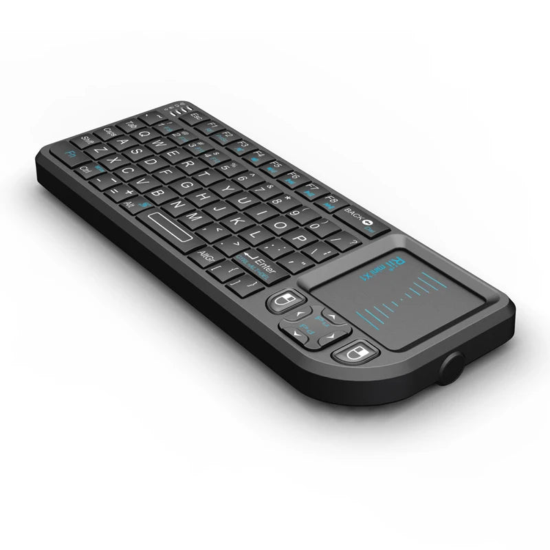 Rii X1 2.4GHz Mini Wireless Keyboard English/ES/FR Keyboards with TouchPad for Android TV Box/PC/Laptop