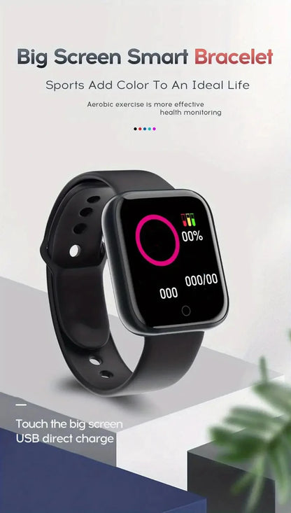 Multifunctional Smart Watch Men Women Bluetooth Connected Phone Music Player Fitness Sport Bracelet Sleep Monitor D13 Smartwatch