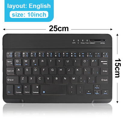 Bluetooth Wireless Keyboard Mini Keyboard For MacBook iPad  2.4G Rechargeable Gaming Receiver For Android iOS Windows