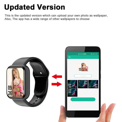 Multifunctional Smart Watch Men Women Bluetooth Connected Phone Music Player Fitness Sport Bracelet Sleep Monitor D13 Smartwatch