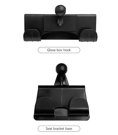 Car Headrest Mount Holder for Tesla Model 3/Y Adjustable Back Seat Tablet Mount Phone Holder for 4.7in to 12.9in Car Accessories