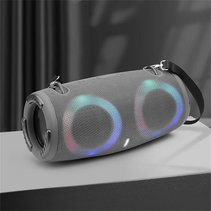 Super Portable Waterproof 100W High Power Bluetooth Speaker RGB Colorful Light Wireless Subwoofer 360 Stereo Surround TWS FM Boom Box