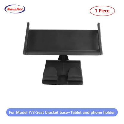 Car Headrest Mount Holder for Tesla Model 3/Y Adjustable Back Seat Tablet Mount Phone Holder for 4.7in to 12.9in Car Accessories