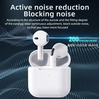 Wireless Bluetooth Earphones Headphones PRO4 Outdoor Sport Headset 5.3 With Charging Bin Display Touch Control Earbuds for Muisc