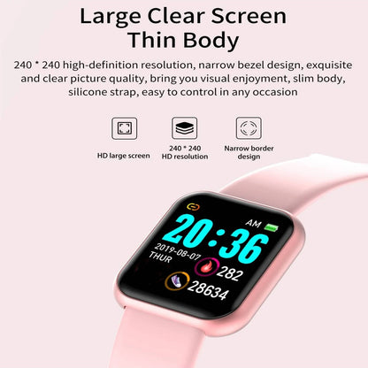 Multifunctional Smart Watch Men Women Bluetooth Connected Phone Music Player Fitness Sport Bracelet Sleep Monitor D13 Smartwatch