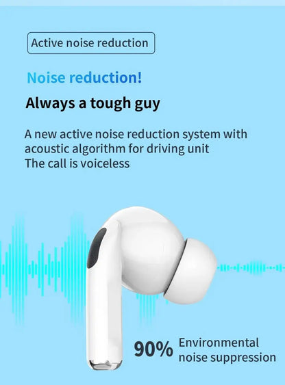 Air Pro Wireless Bluetooth Earphones Headphones HiFi Sound Low Latency Noise Reduction Earbuds for IPhone Android