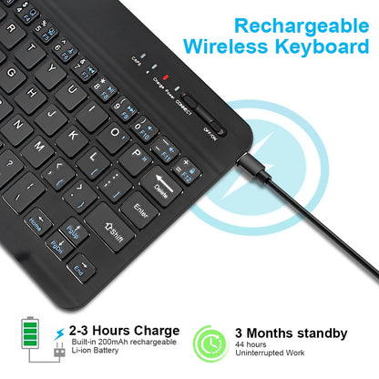 Bluetooth Wireless Keyboard Mini Keyboard For MacBook iPad  2.4G Rechargeable Gaming Receiver For Android iOS Windows