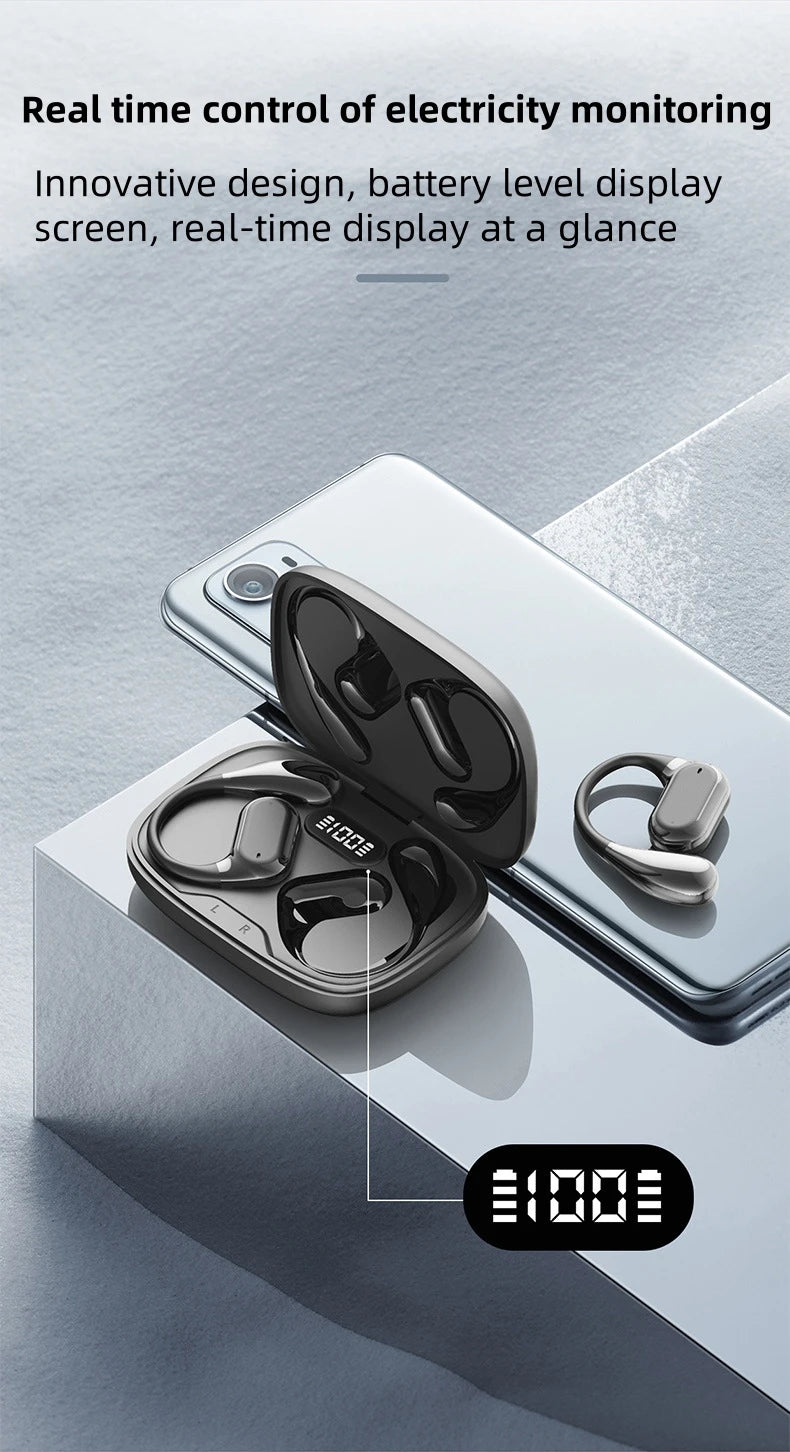 Original Xiaomi Q11 Luxury Bluetooth Earphones Not In-Ear Earbuds Wireless Headphone Power Display With Mic Sports Hifi Headsets Game