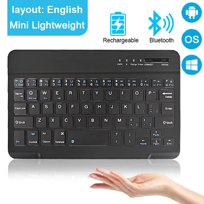 Bluetooth Wireless Keyboard Mini Keyboard For MacBook iPad  2.4G Rechargeable Gaming Receiver For Android iOS Windows